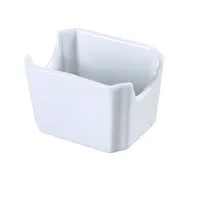 product of Yanco SP-7-P - 3-1/8" Porcelain Sugar Packet Holder, White, Dishwasher/Oven/Microwave Safe - Dozen