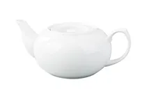 product of Yanco TP-2 - 24 Oz White Porcelain Coffee Pot with Flat Lid, 8-1/4" L x 5" W x 3-1/4" H - Dozen