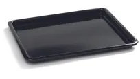 product of Merrychef P40C1423 E5 Vitreous Tray, for baking/roasting, black