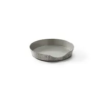 product of American Metalcraft SRES3 Spoon Rest - 3.5" Diameter Etched Stainless Steel Safe - 1/Each