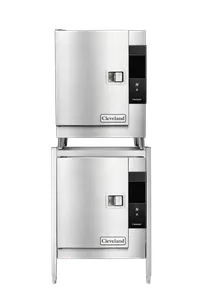 product of Cleveland (2) 22CET66.2 Countertop Boilerless Convection Steamer