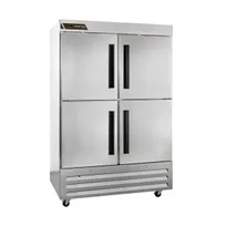 product of Traulsen C Series CLBM-49F-HS-LR 54" Two Section Reach-In Freezer w/ 4 Half Solid Doors, 44 cu. ft.