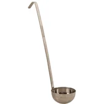 product of AllPoints 1371064 Serving Ladle – 3 Oz 10" Length Stainless Steel 2‑Piece Utensil - 1/Each