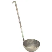 product of AllPoints 1371150 Ladle, 32‑Oz 1‑Quart Capacity, 14" Stainless Steel Handle, 2‑Piece, 16‑36 Oz