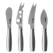 product of Boska 357610 Copenhagen Cheese Knife Set, 5.7" W x 0.78" D x 0.39" H, 18/10 Stainless Steel