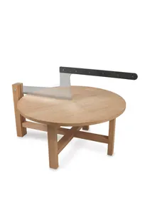 product of Boska 600100 Emmental Cheese Cutter 550mm Steel Blade Wood Base 39.37"W x 43.3"D x 23.62"H