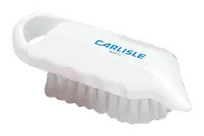product of Carlisle 4041202 Sparta Vegetable Brush, 5-3/4" Scraper Grip, Stiff Polyester Bristles, White