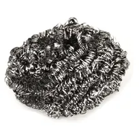 product of Omcan USA 10002 Scouring Pad - Stainless Steel Scrubber, Heavy Duty Cleaning Pad, 24/Pack