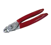 product of Omcan USA 10480 Hog Ring Spring Loaded Pliers, Steel Construction, 8" Jaw, Red Finish - 1/Case