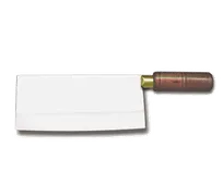 product of Omcan USA 10556 Chinese Cleaver Knife, 8.5" Stainless Steel Blade, Wood Handle, 8" Length, Cutlery