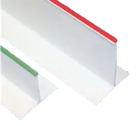 product of Omcan USA 10765 Divider, 5" x 30" White with Green Beading, Commercial Refrigerator Part