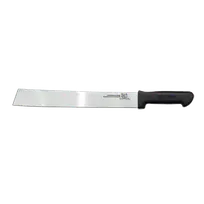 product of Omcan USA 11515 Watermelon Knife – 14" Stamped, Stainless Steel Blade, Black Plastic Handle