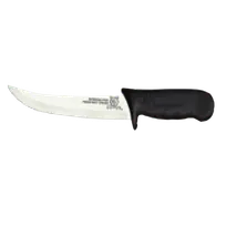 product of Omcan USA 11564 Boning Knife - 6" Curved Stainless Steel Blade, Black Handle, Stamped, Greban C-A