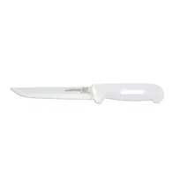 product of Omcan USA 11717 Boning Knife - 6" Straight Stainless Steel Blade, White Plastic Handle, Stamped