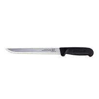 product of Omcan USA 11834 Fillet Knife - 8" Straight Blade, Stamped Construction, Black Plastic Handle