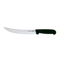 product of Omcan USA 12307 Breaking Knife - 8" Curved Stamped Knife, Steel Blade, Black Plastic Handle