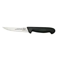 product of Omcan USA 12383 Boning Knife, 4-3/4" Stainless Straight Blade, Black Plastic Handle, Stamped