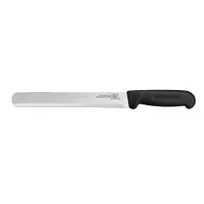 product of Omcan USA 12573 Slicing Knife, 14" Stamped Blade, Polypropylene Black Handle - Individual
