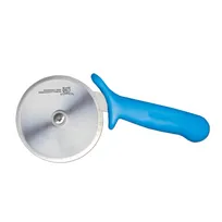 product of Omcan USA 12811 Pizza Cutter – 4" R‑Style Blade with Blue Handle, Smallwares Specialty Cutlery