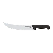 product of Omcan USA 12866 - 12" Steak Knife, Stamped Granton Blade, Black Plastic Handle, Victory USA
