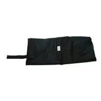 product of Omcan USA 12912 Soft Roll Knife Bag, Nylon Construction, Black Color, Protective Carry Case