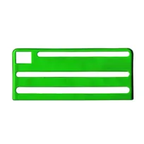 product of Omcan USA 12917 Kitchen Knife Rack Insert - Green Plastic, Food-Safe Material, Fits Omcan Rack