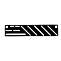 product of Omcan USA 12930 Black Insert for Knife Rack, Black, Fits 12" Slot, Snap-Fit Install