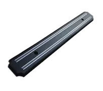 product of Omcan USA 12942 Magnetic Knife Bar, 13" Length, Plastic Construction, Kitchen Knife Rack Holder