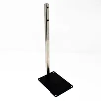 product of Omcan USA 13682 Counter Stand for TM80 Ticket Dispenser, Sturdy Steel Build, Matte Black