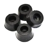 product of Omcan USA 14793 Rubber Feet for #11400 Cheese Cutter, Slip-Resistant Grip, Food-Safe Rubber