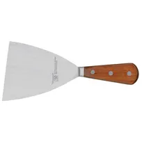 product of Omcan USA 18316 Pan Scraper - 4" x 5" Stainless Steel Bowl Scraper With Wood Handle - Smallware