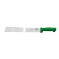 product of Omcan USA 18739 Watermelon Knife, 14" Stamped, Green Stainless Steel Handle, High Carbon Steel