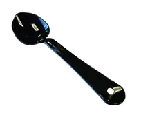 product of Omcan USA 21789 - 11"-12" Solid Plastic Serving Spoon, Black Handle, Durable Kitchen Hand Tool