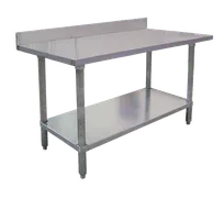 product of Omcan USA 22086 Stainless Steel Top 30" - 35" Work Table