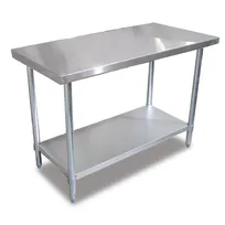 product of Omcan USA 24196 Stainless Steel Top 24" - 27" Work Table