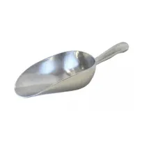 product of Omcan USA 27679 Aluminum Ice Scoop, 5-8 Oz, Solid Round-Bottom Design - 5 Oz Portion Size