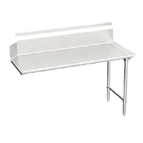 product of Omcan USA 28479 - 60" S.Steel Clean Straight Dishtable - 10" Splash Height, 18 Gauge / Right Side