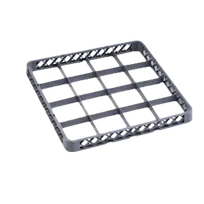 product of Omcan USA 33872 Dishwasher Rack Extender, 4-Row Cup Extender, 19-3/4"W x 19-3/4"D x 2"H, Full Size Gray