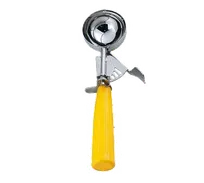 product of Omcan USA 34845 Ice Cream Disher #20 Thumb, 1‑1.8 oz, Stainless Steel, Yellow Handle - 12/Case