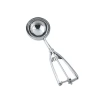 product of Omcan USA 34851 Ice Cream Disher, 3-1/4 oz, 2-1/2" Dia, Stainless Steel, Squeeze Handle - 12/Case