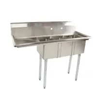 product of Omcan USA 39762 (3) Three Compartment Sink