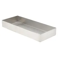 product of Omcan USA 43078 Stainless Steel Food Pan, 6" x 30" x 2" Deep, Heavy-Duty Restaurant Storage Tray