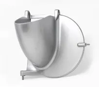 product of Omcan USA 43145 - Door for Slicer/Shredder Attachment, Shredder Disc, Stainless Steel, 4.5" Width, 3" Depth