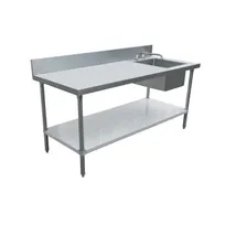 product of Omcan USA 43242 with Prep Sink(s) Work Table