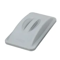 product of Omcan USA 43301 Recycling Container Lid, 20‑Gallon Gray Polypropylene with Handle – Plastic Cover