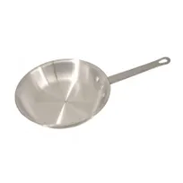 product of Omcan USA 43330 Fry Pan – 8" Aluminum Fry Pan, Uncoated, 3.5mm Thick, Riveted Handle, NSF