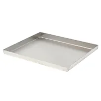 product of Omcan USA 43421 Stainless Steel Food Pan - 10" x 6" x 0.75" Storage Tray, Heavy-Duty Construction