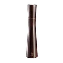 product of Omcan USA 43676 - Turandot Pepper Mill, 10.24" (26 cm) Tall, Beech Wood, Mechanism, Steel Shaft