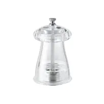 product of Omcan USA 43682 - TRE SPADE Tosca Pepper Mill, 4" Tall, Acrylic Crystal, Tempered Steel Mechanism