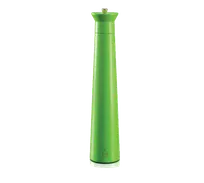 product of Omcan USA 43693 - TRE SPADE Nabucco Pepper Mill, 11.81" Tall, Steel Conic, Beech Wood, Green